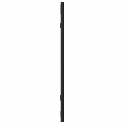 Wandspiegel Schwarz 50x50 cm Quadratisch Eisen