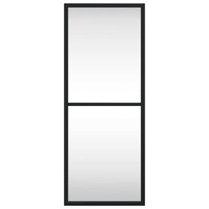 Wandspiegel Schwarz 20x50 cm Rechteckig Eisen