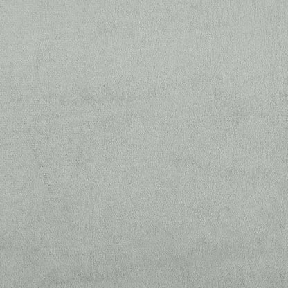 Sessel Hellgrau 60 cm Samt