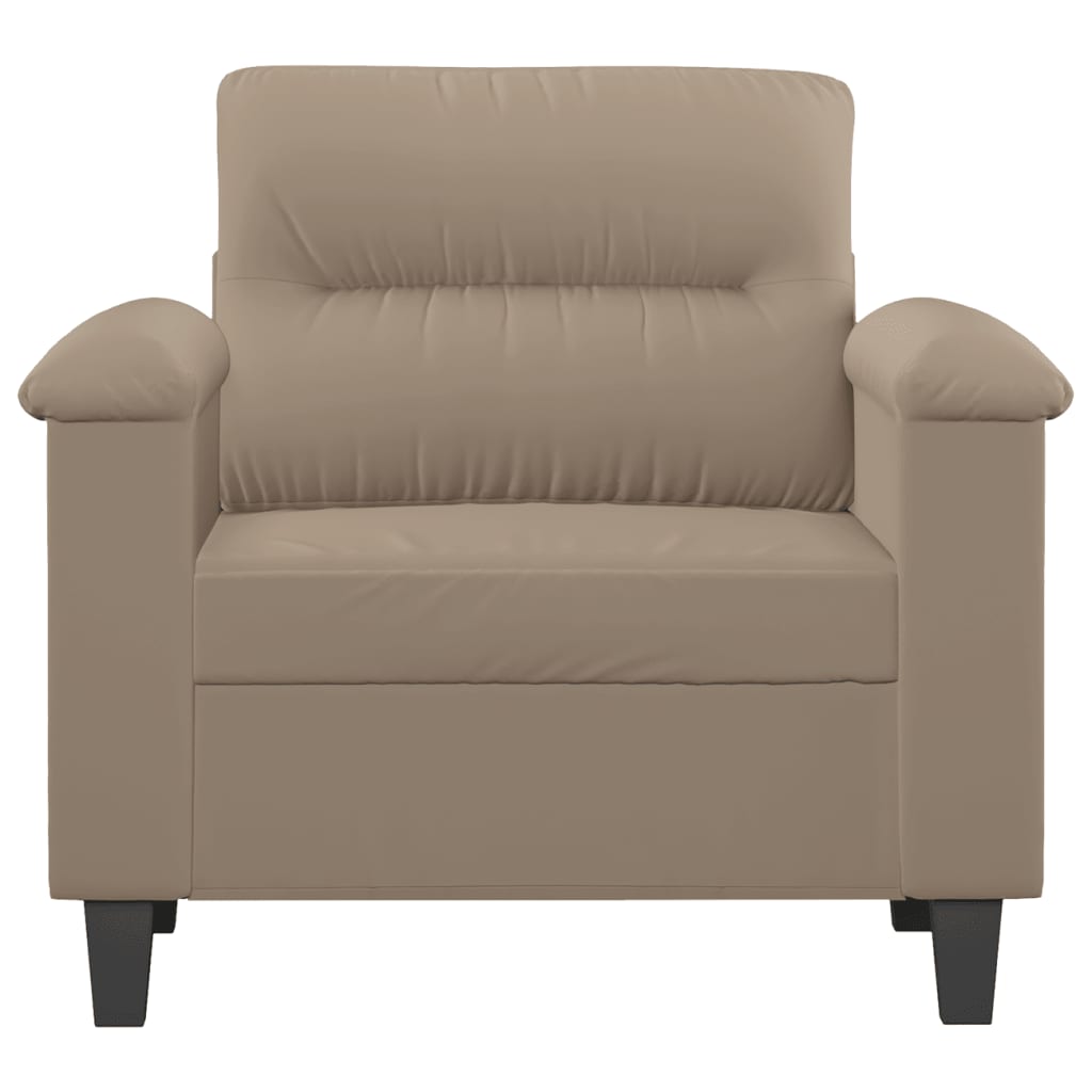 Sessel Taupe 60 cm Mikrofasergewebe