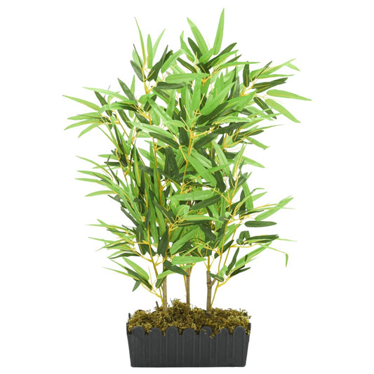 Bambusbaum Künstlich 500 Blätter 80 cm Grün