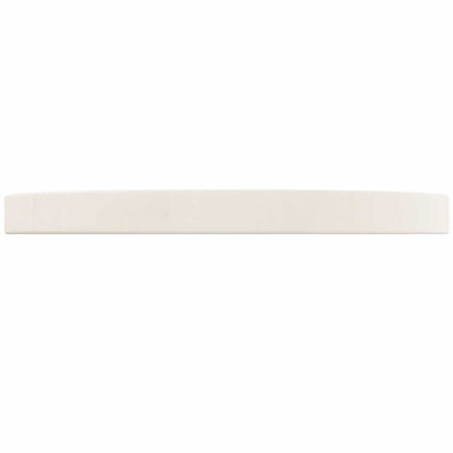 Tischplatte Rund Weiß Ø30x3 cm Massivholz Kiefer