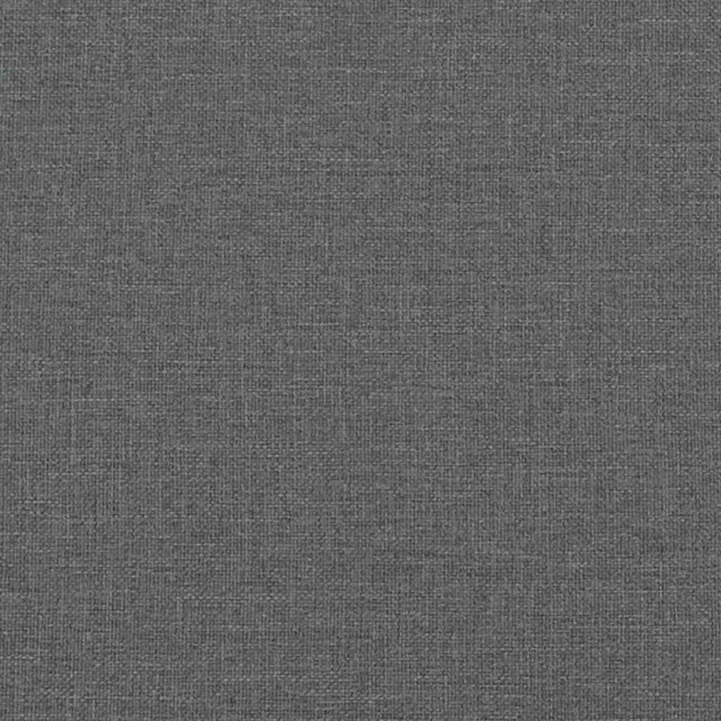 3-Sitzer-Sofa Dunkelgrau 180 cm Stoff