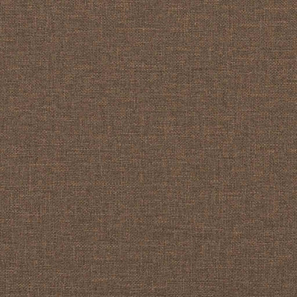 3-Sitzer-Sofa Braun 180 cm Stoff