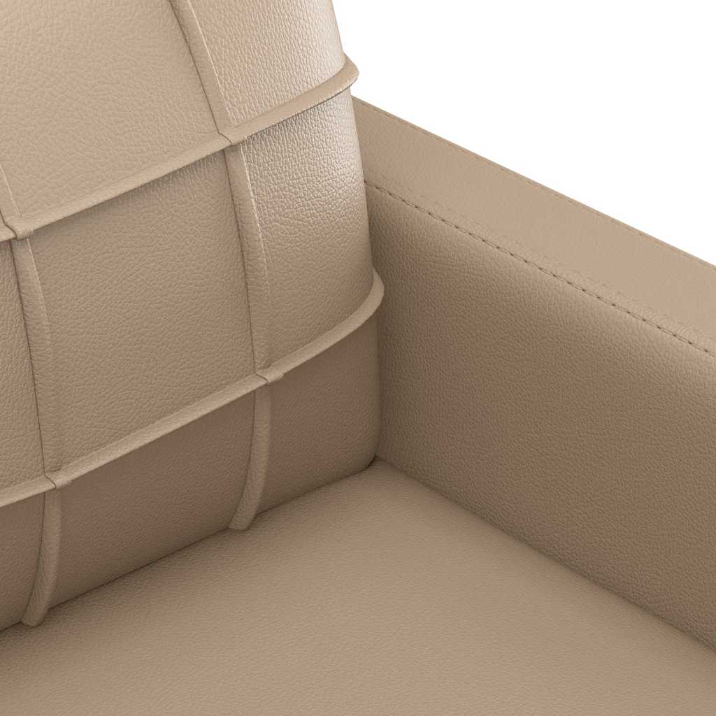 Sessel Cappuccino-Braun 60 cm Kunstleder