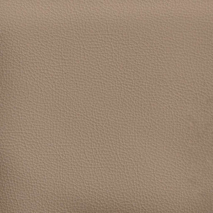 3-Sitzer-Sofa Cappuccino-Braun 180 cm Kunstleder