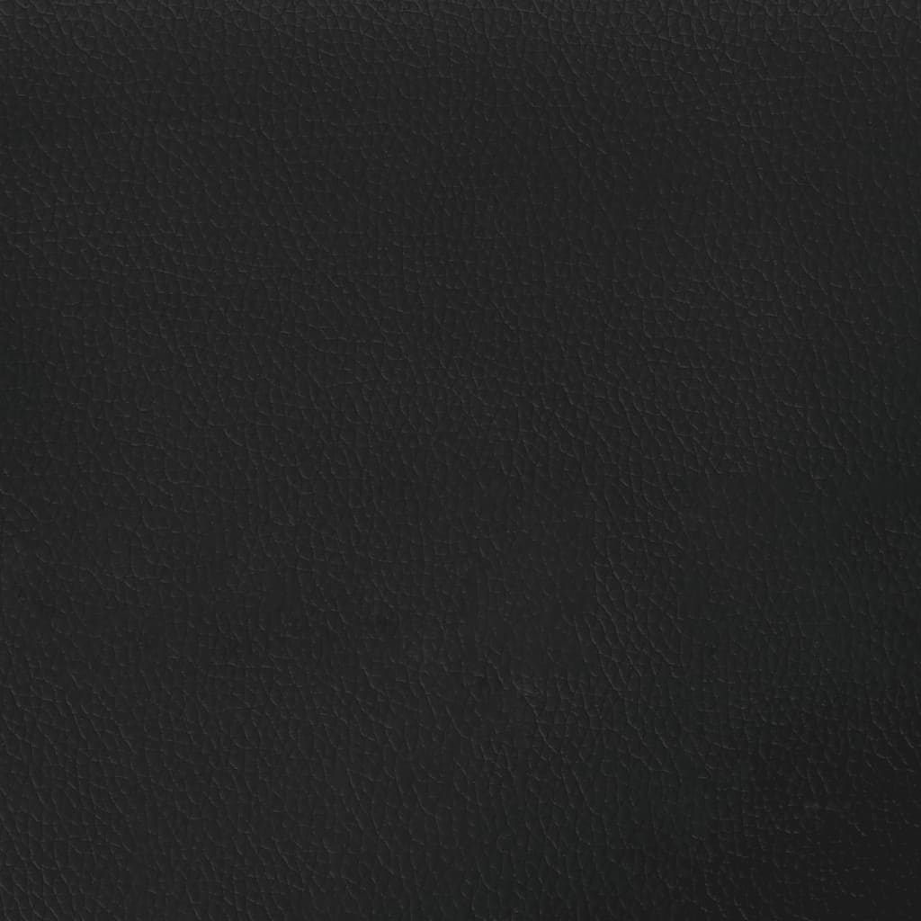 Sessel Schwarz 60 cm Kunstleder