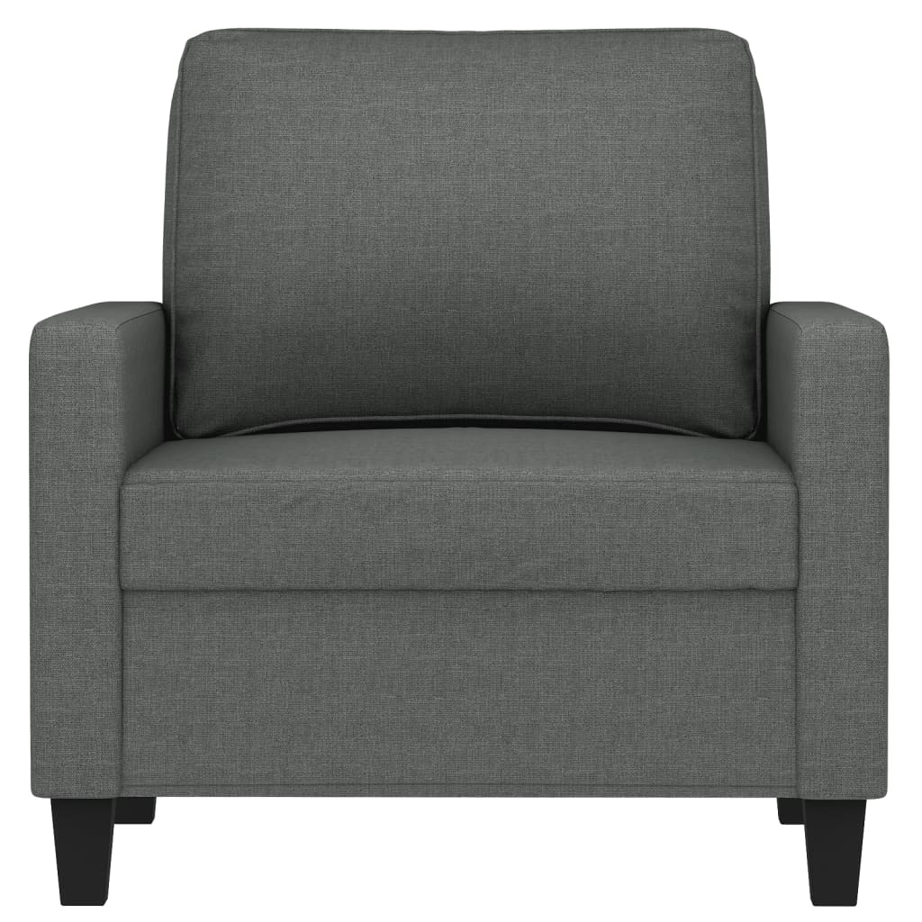 Sofastol Mørkegrå 60 cm Stof