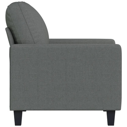 Sofastol Mørkegrå 60 cm Stof