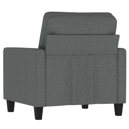 Sofastol Mørkegrå 60 cm Stof