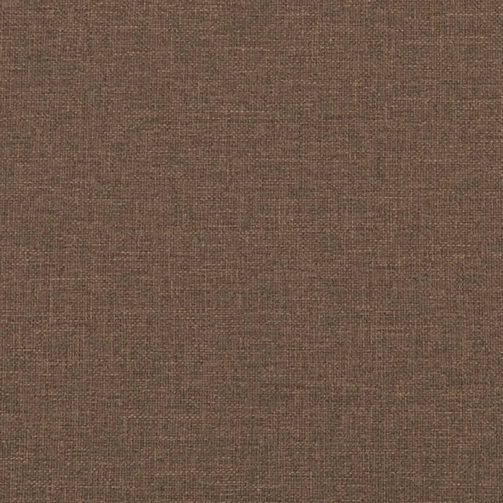 3-Sitzer-Sofa Braun 180 cm Stoff