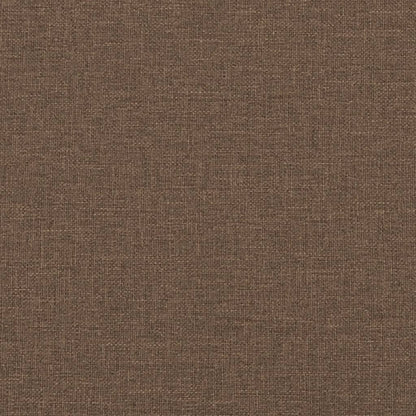 3-Sitzer-Sofa Braun 180 cm Stoff