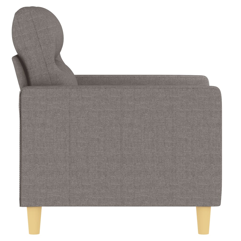 Sofastol Taupe 60 cm Stof
