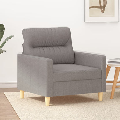 Sofastol Taupe 60 cm Stof