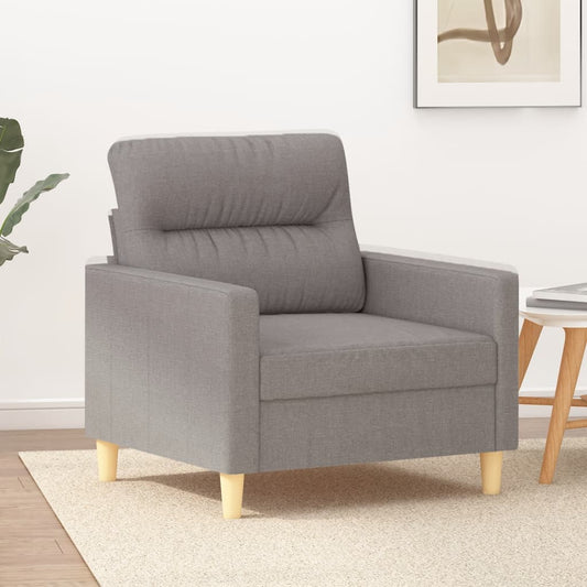 Sofastol Taupe 60 cm Stof