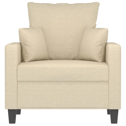 Sessel Creme 60 cm Stoff