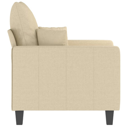 Sessel Creme 60 cm Stoff