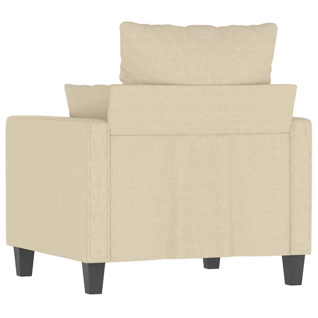 Sessel Creme 60 cm Stoff