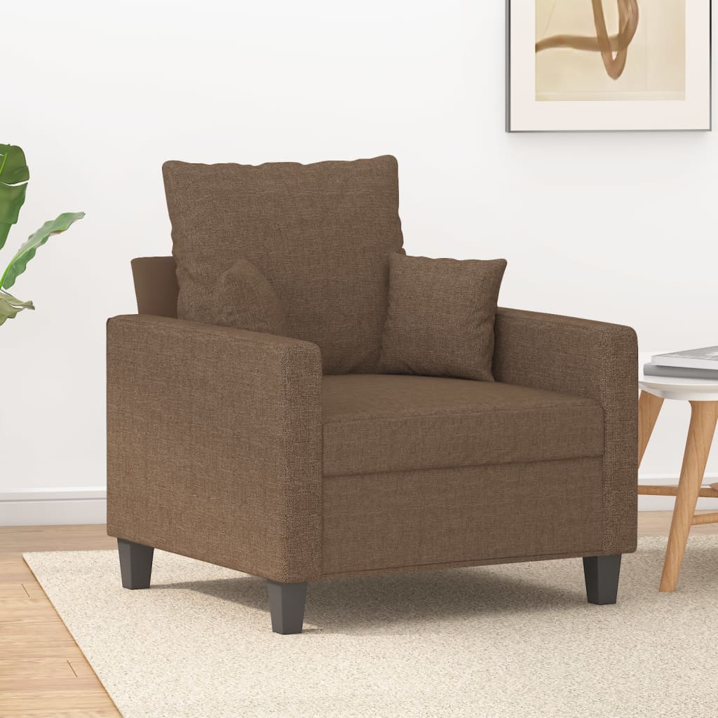 Lænestol Brun 60 cm Stof