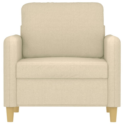 Sessel Creme 60 cm Stoff