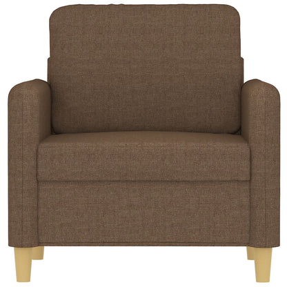 Sessel Braun 60 cm Stoff