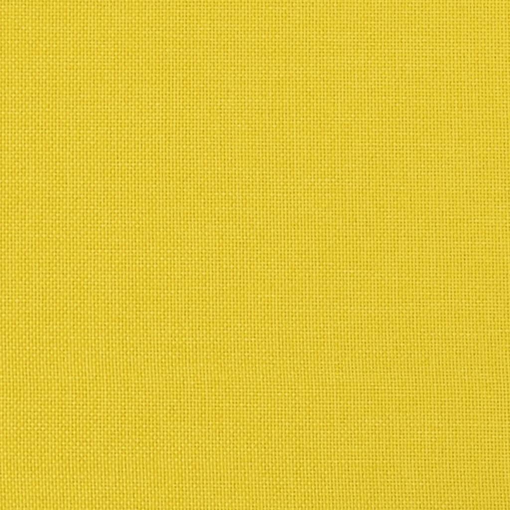Sessel Hellgelb 60 cm Stoff