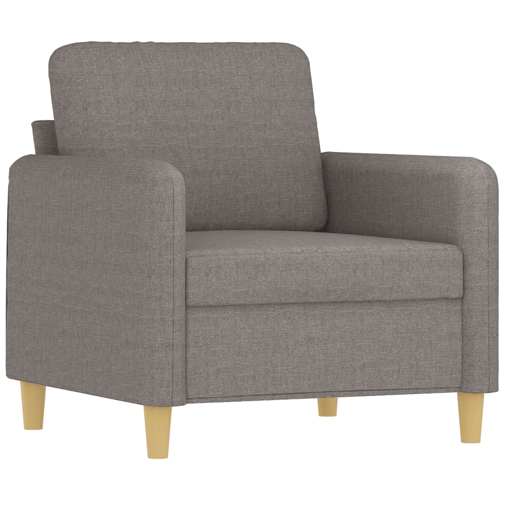 Lænestol Taupe 60 cm stof