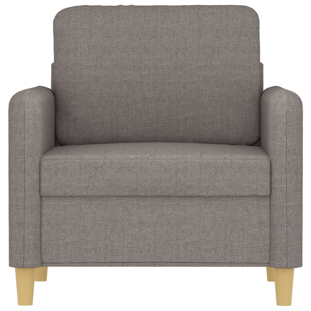 Lænestol Taupe 60 cm stof