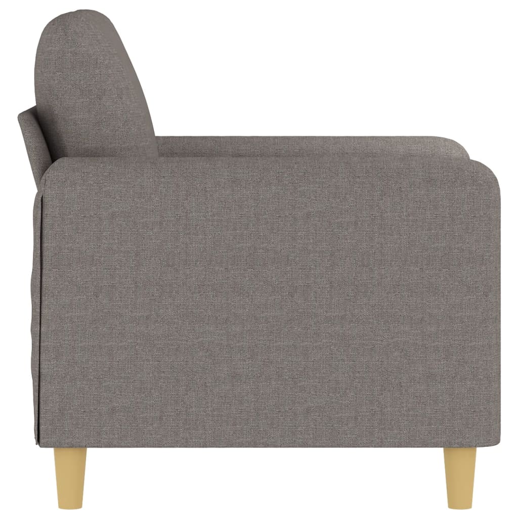Lænestol Taupe 60 cm stof