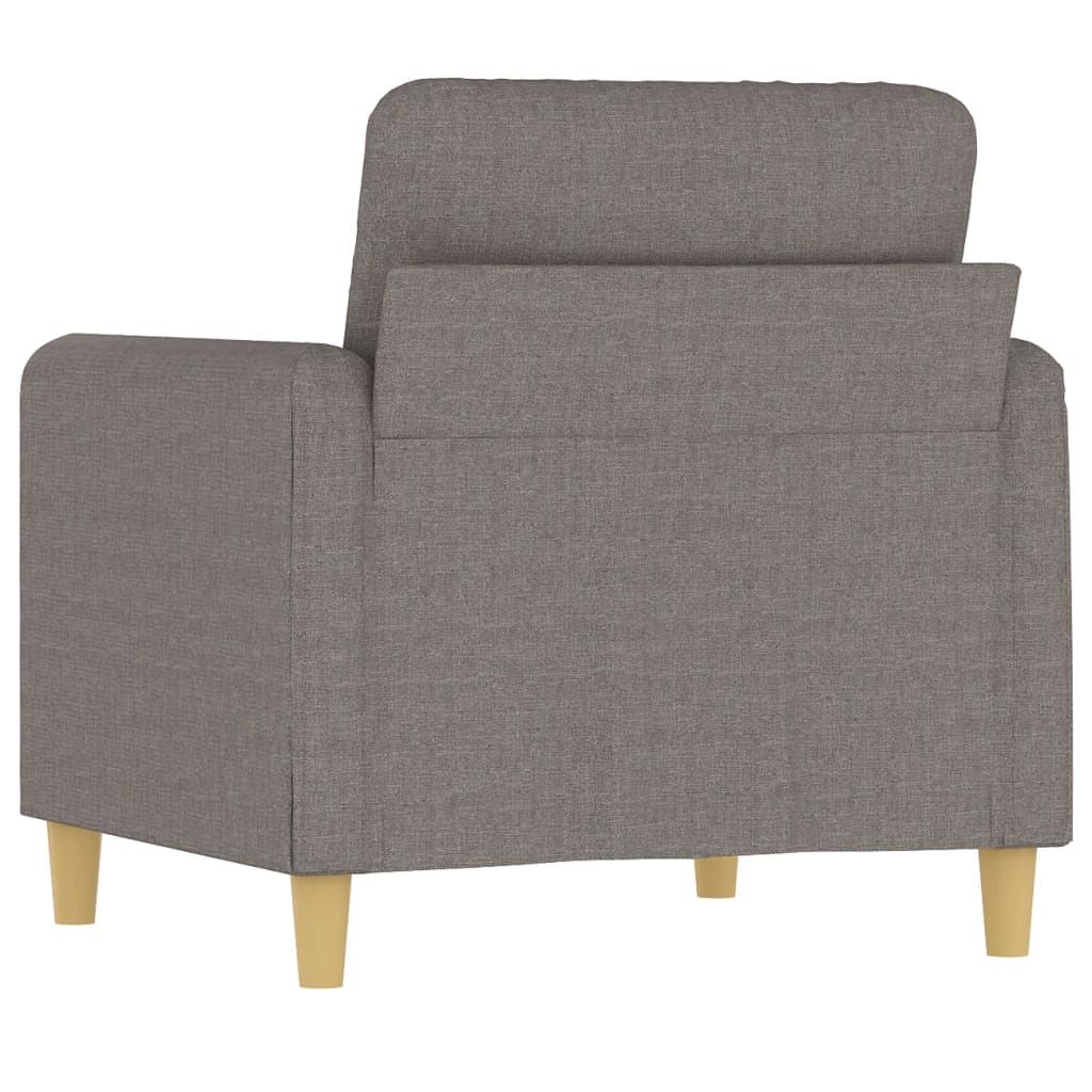 Lænestol Taupe 60 cm stof