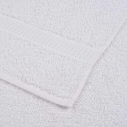 Vaskeklude 50 stk Hvide 15x21 cm 360 g/m² 100% bomuld