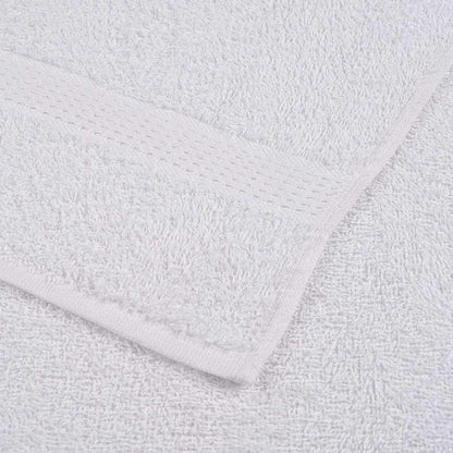 Waschhandtücher 4-tlg. FROGN Weiß 30x30 cm 100% Baumwolle