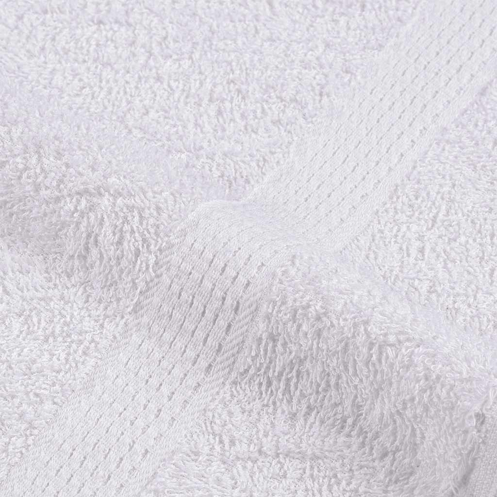 Waschhandtücher 4-tlg. FROGN Weiß 30x30 cm 100% Baumwolle