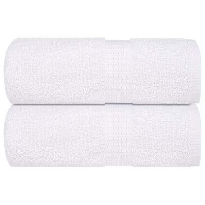 Gästetücher 2 Stk. Weiß 30x50 cm 360 g/m² 100% Baumwolle