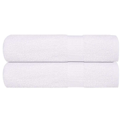 Handtücher 2 Stk. Weiß 50x100 cm 360 g/m² 100% Baumwolle