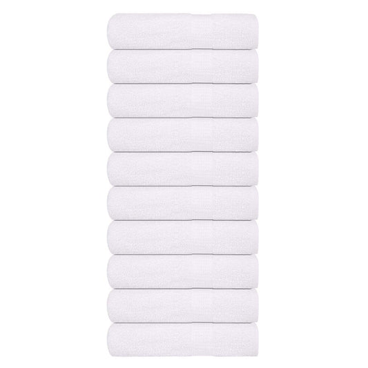 Handtücher 10 Stk. Weiß 50x100 cm 360 g/m² 100% Baumwolle