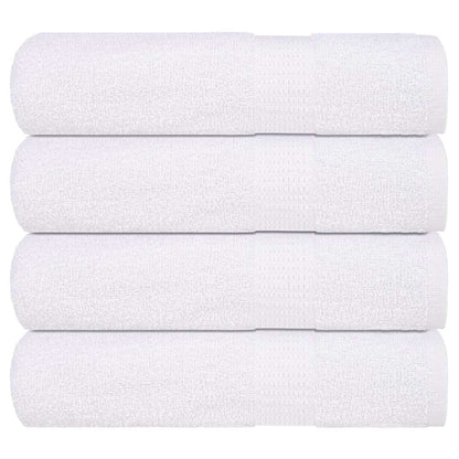 Duschtücher 4 Stk. Weiß 70x140 cm 360 g/m² 100% Baumwolle