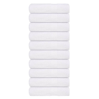 Duschtücher 10 Stk. Weiß 70x140 cm 360 g/m² 100% Baumwolle