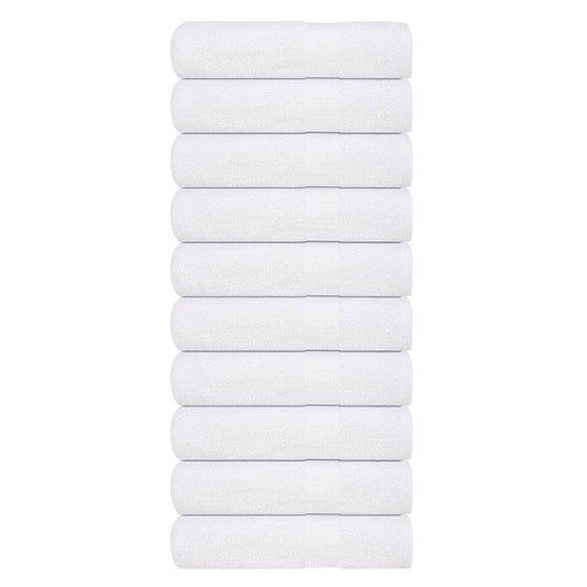 Duschtücher 10 Stk. Weiß 70x140 cm 360 g/m² 100% Baumwolle