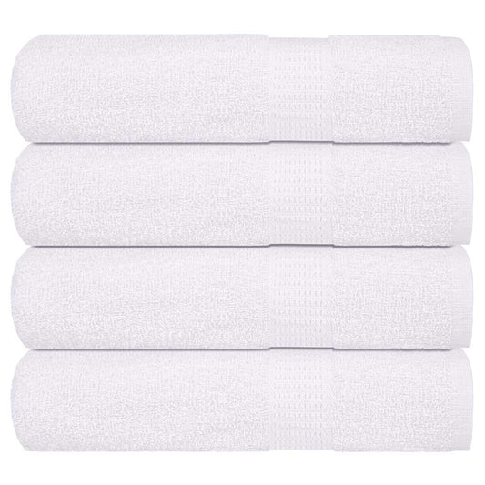 Badetücher 4 Stk. Weiß 100x150 cm 360 g/m² 100% Baumwolle