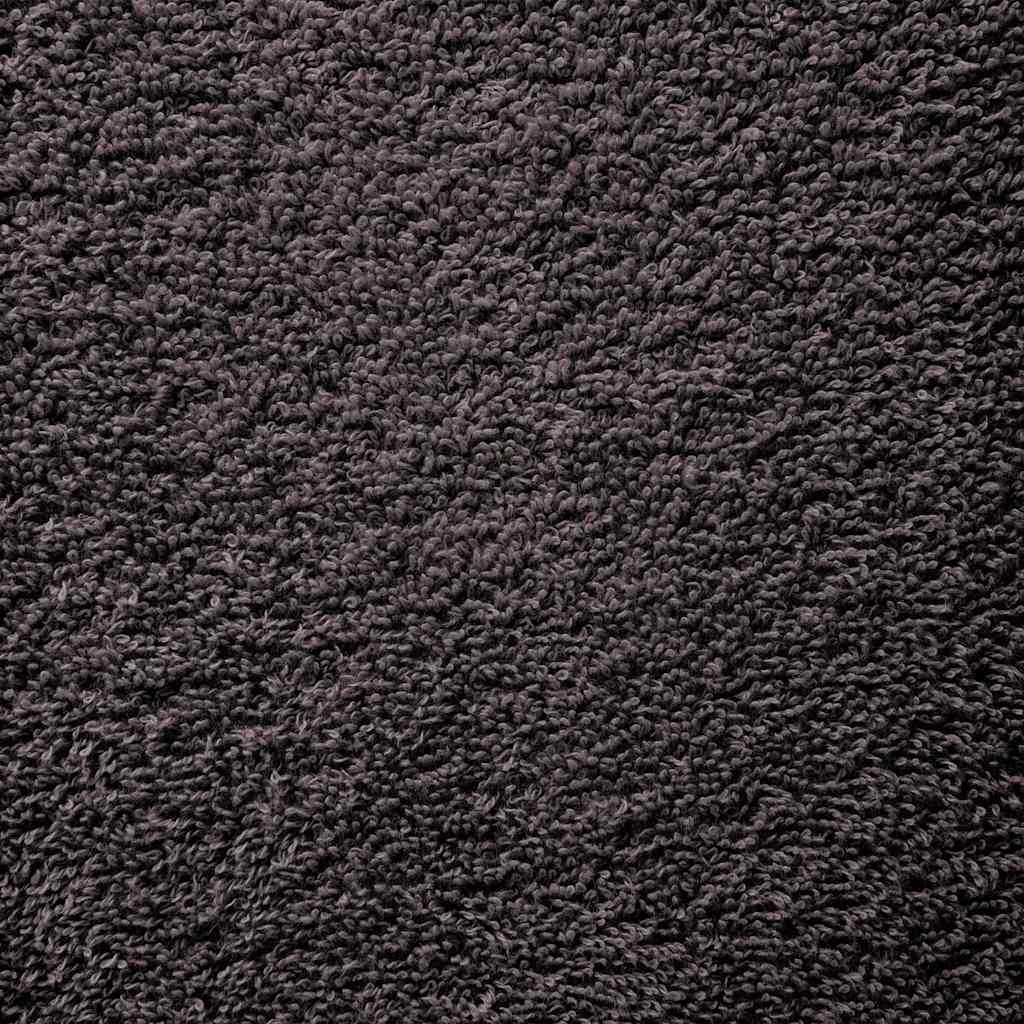 Waschhandtücher 10 Stück FROGN Anthrazit 30x30 cm 100% Baumwolle