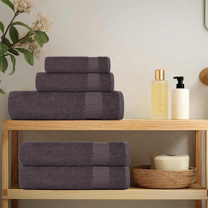 Gästetücher 2 Stk. Anthrazit 30x50 cm 360 g/m² 100% Baumwolle