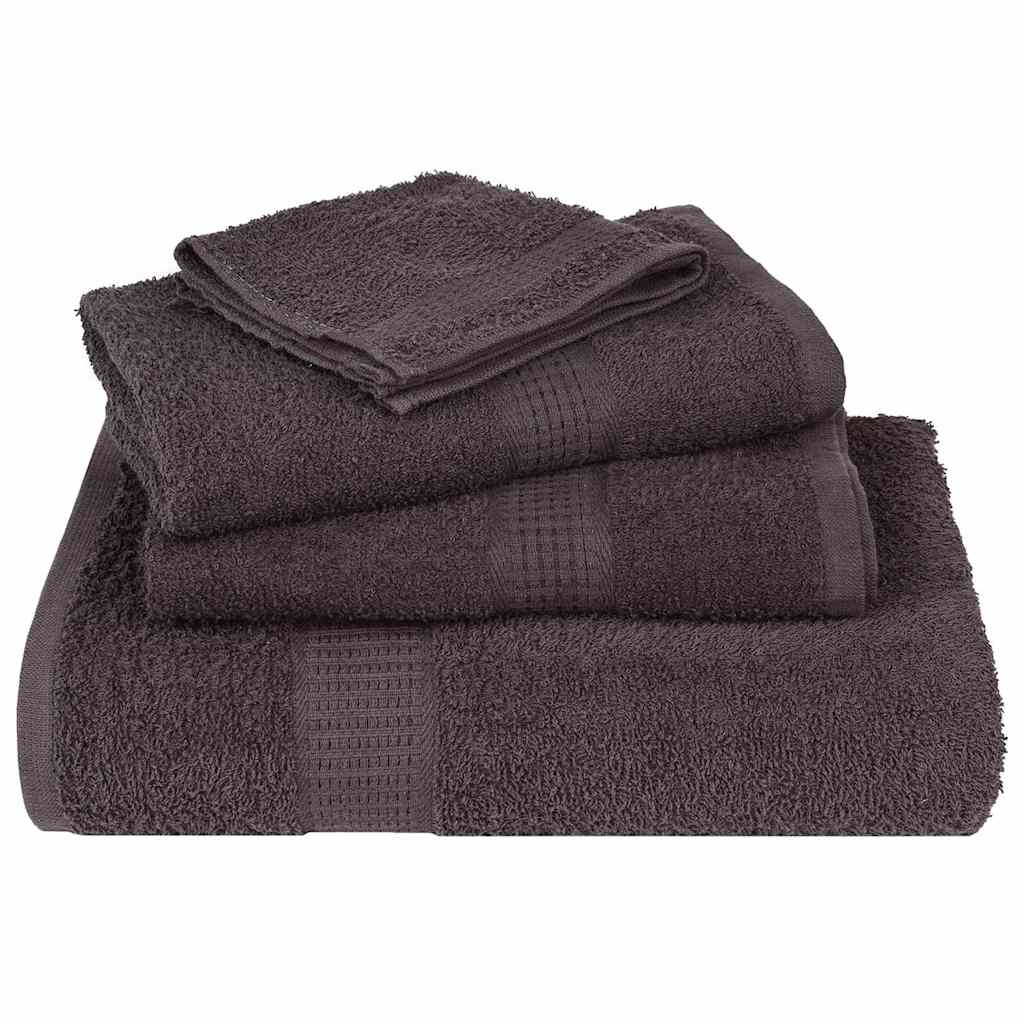 Gästetücher 2 Stk. Anthrazit 30x50 cm 360 g/m² 100% Baumwolle