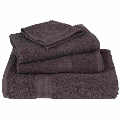 Gästetücher 2 Stk. Anthrazit 30x50 cm 360 g/m² 100% Baumwolle