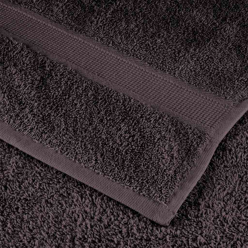 Gästetücher 2 Stk. Anthrazit 30x50 cm 360 g/m² 100% Baumwolle