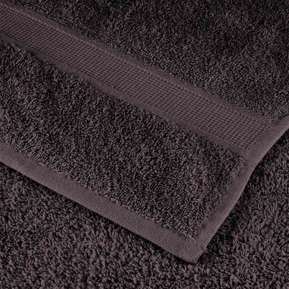 Gästetücher 2 Stk. Anthrazit 30x50 cm 360 g/m² 100% Baumwolle