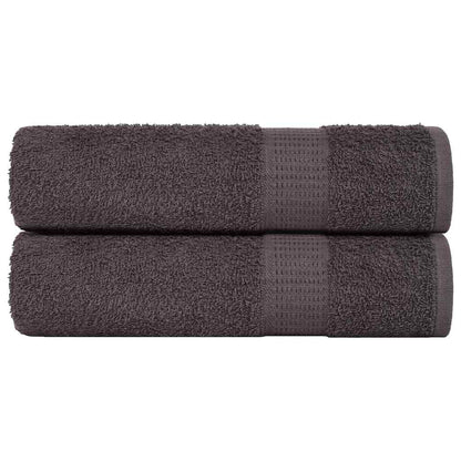 Handtücher 2 Stk. Anthrazit 50x100 cm 360 g/m² 100% Baumwolle