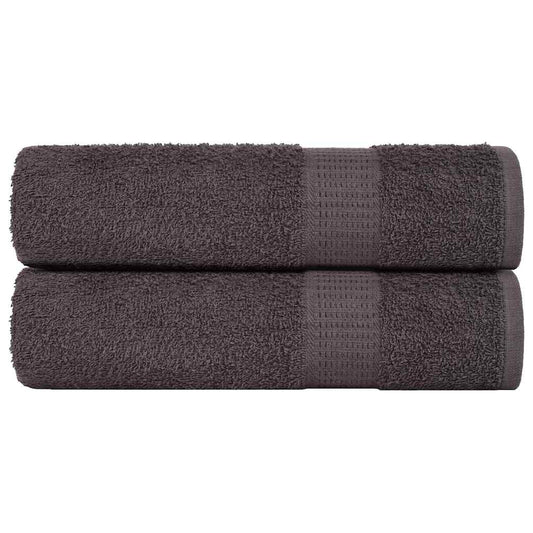 Handtücher 2 Stk. Anthrazit 50x100 cm 360 g/m² 100% Baumwolle