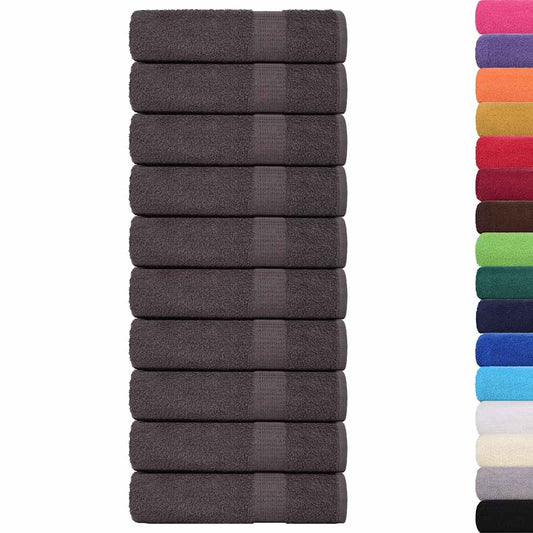 Badetücher 25 Stk. Anthrazit 100x150 cm 360 g/m² 100% Baumwolle