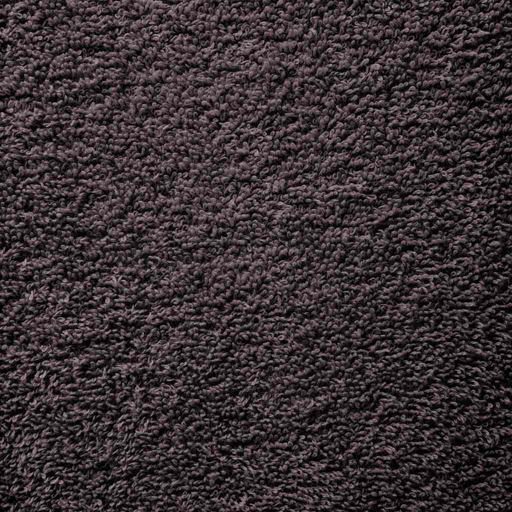 Saunatücher 10 Stk. Anthrazit 80x200 cm 360 g/m² 100% Baumwolle